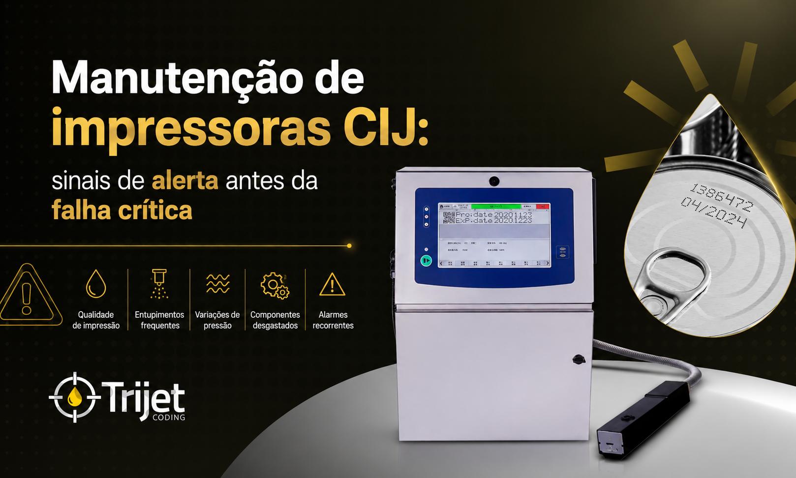 Manutenção de impressoras CIJ