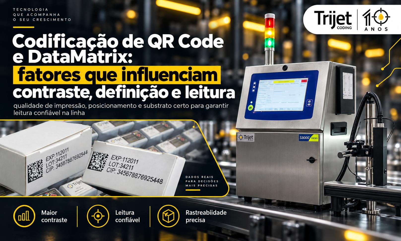 Codificação de QR Code e DataMatrix